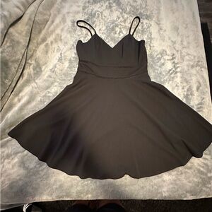 NWT Black a-line dress